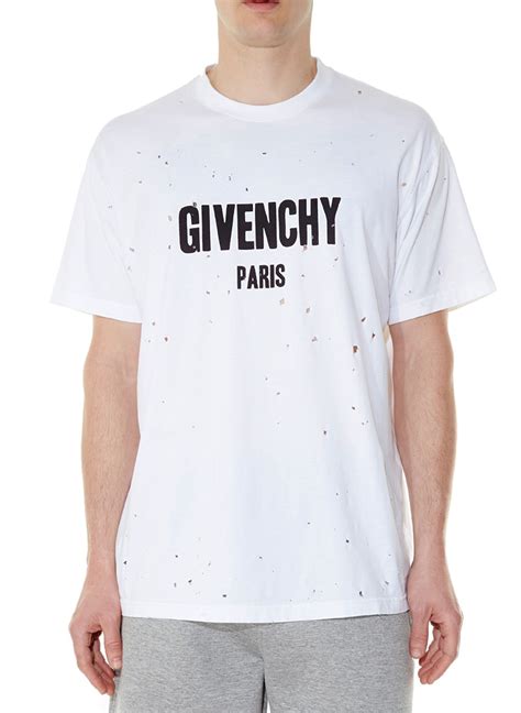 mens givenchy shirt sale|givenchy oversized t shirt.